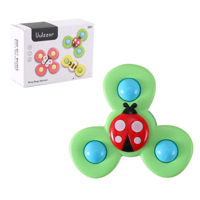 Gyro-Badespielzeug mit Insektensauger und Spinner