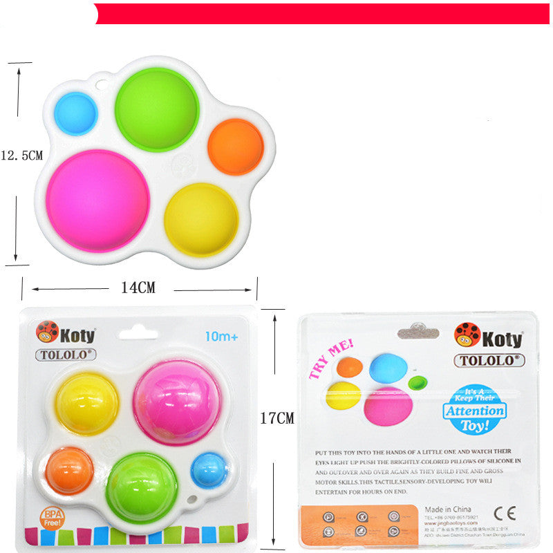 Sensorisches Pop-Fidget-Board für Kinder