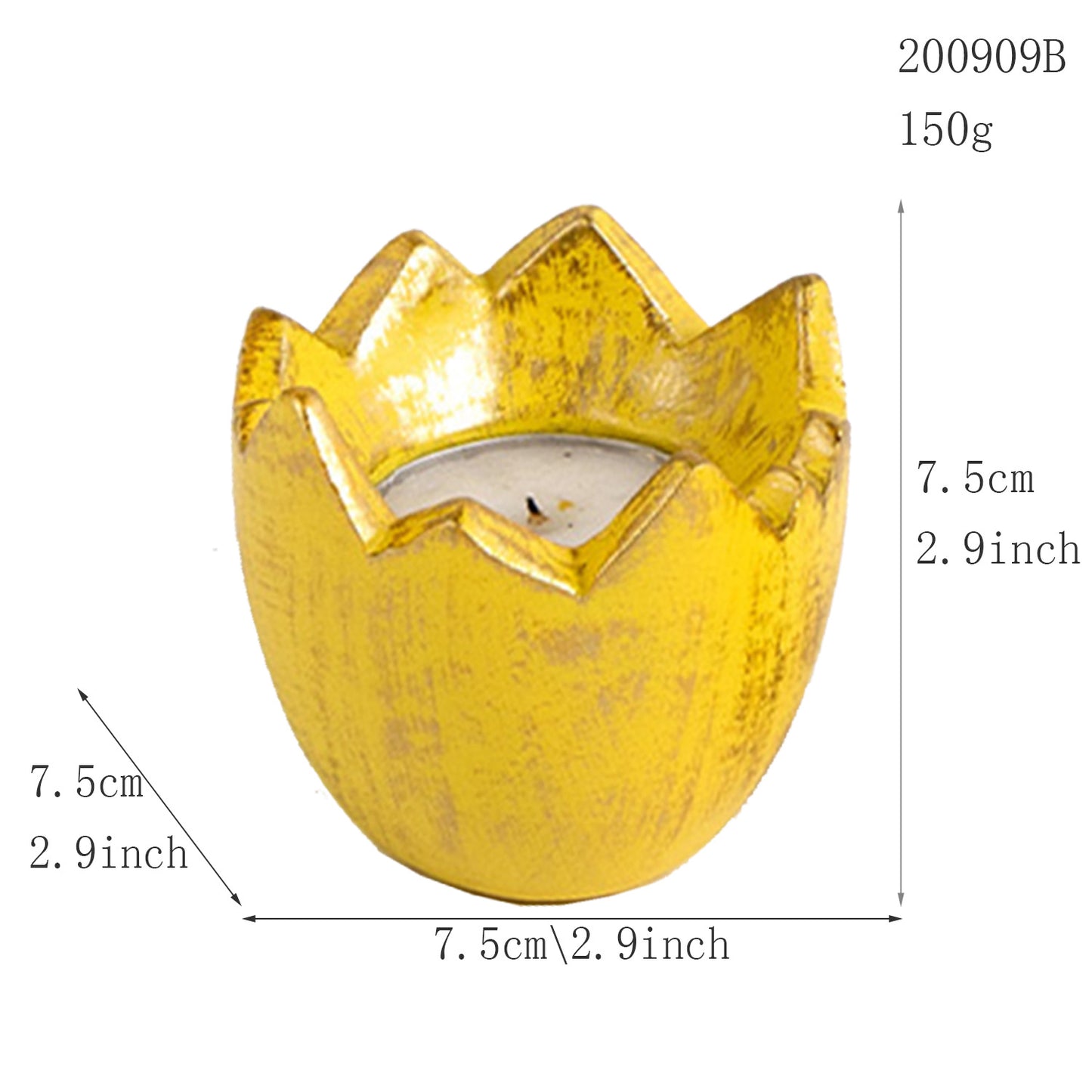 Vom Bauernhof inspirierter Kerzenhalter &amp; Ornament