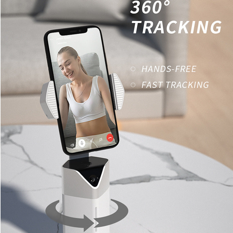 Intelligent 360-degree Rotating Face And Shooting Live Streaming Phone Stand