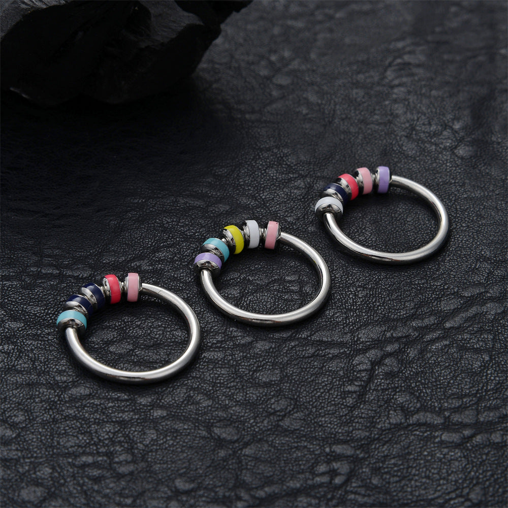 Emaille Stress Relief Fidget Ring